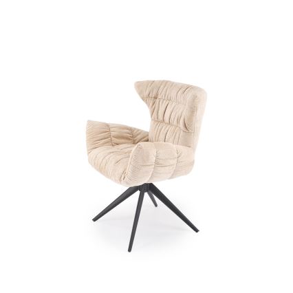 Drehbarer Esszimmerstuhl SETA, 1 Stück, beige