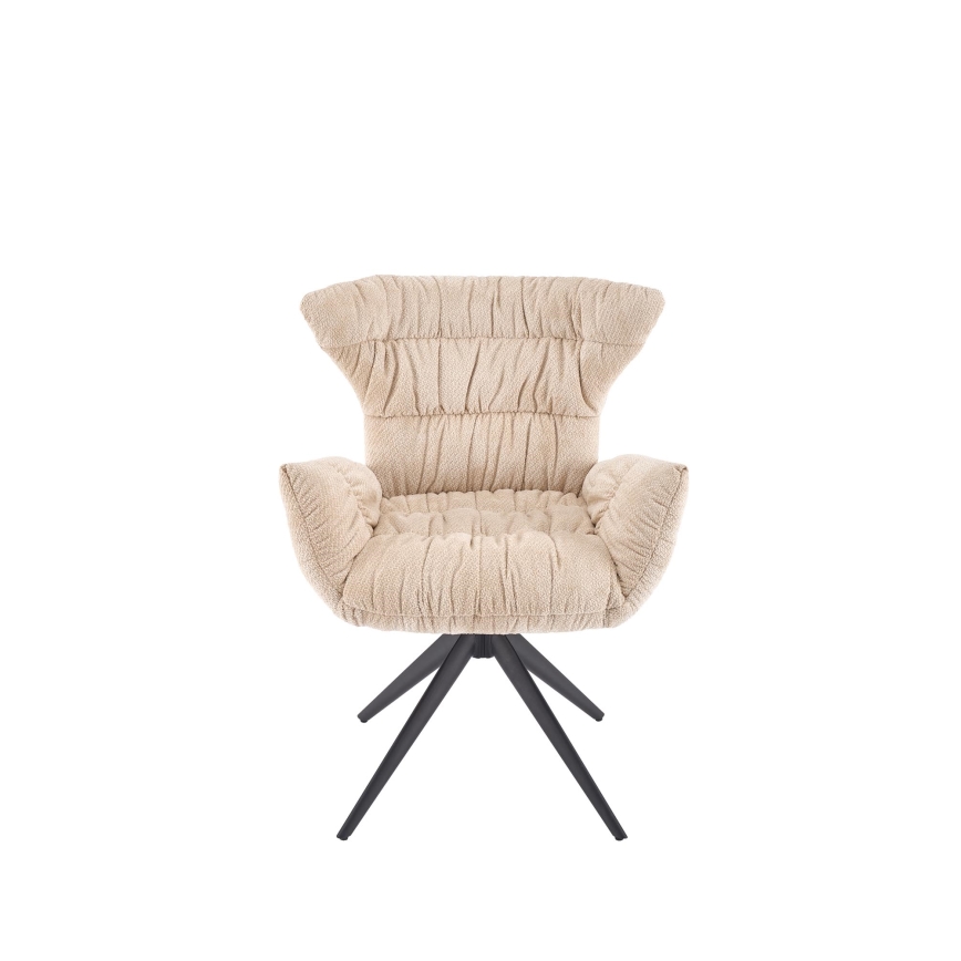 Drehbarer Esszimmerstuhl SETA, 1 Stück, beige