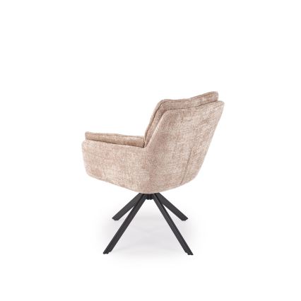 Drehbarer Esszimmerstuhl VENT 1 Stk. beige