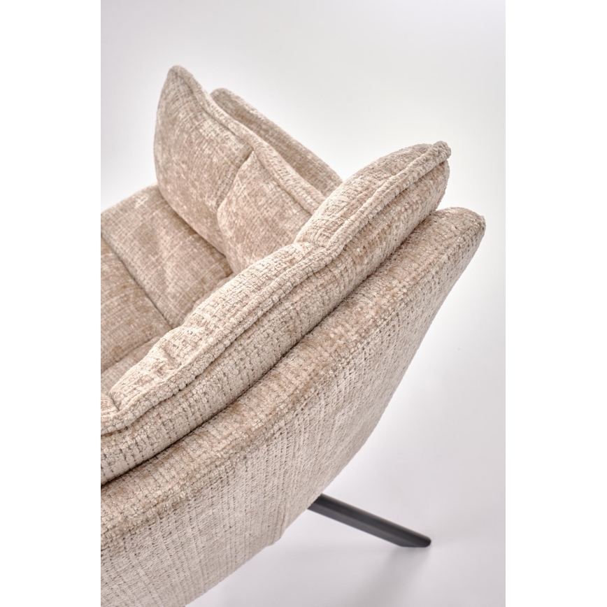 Drehbarer Esszimmerstuhl VENT 1 Stk. beige
