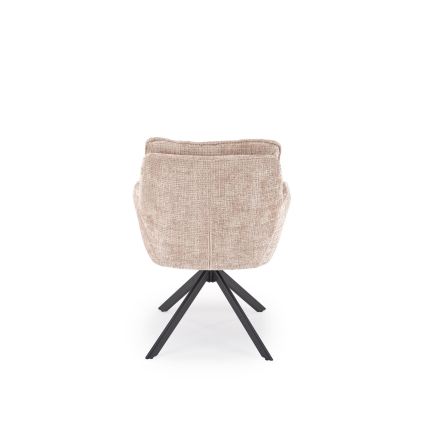 Drehbarer Esszimmerstuhl VENT 1 Stk. beige