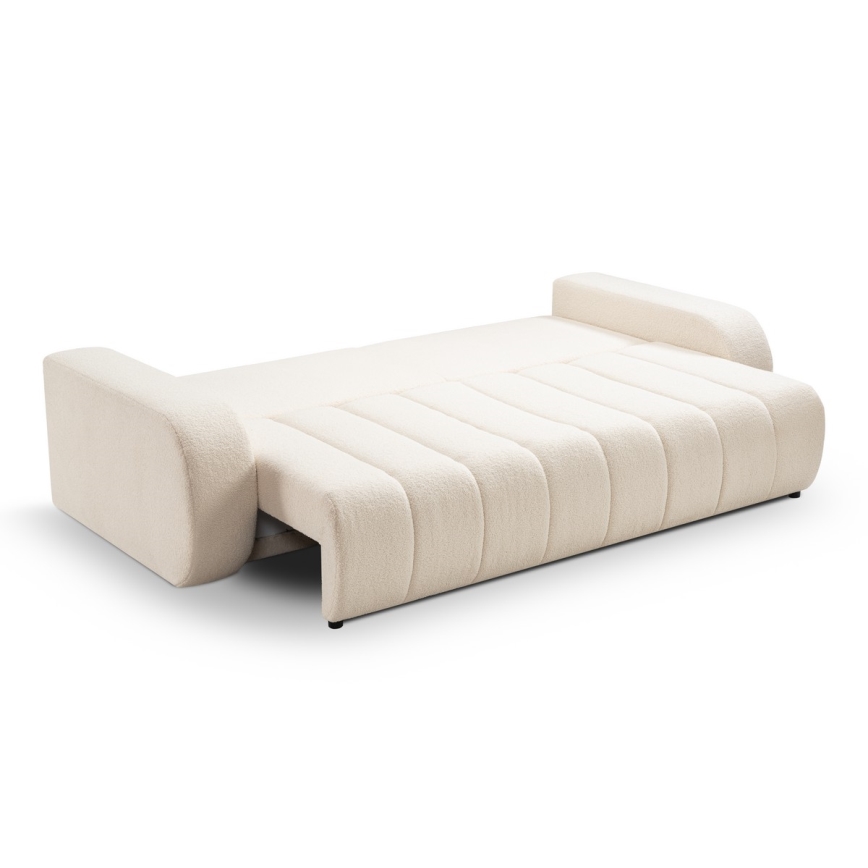 Dreisitzer-Klappsofa DESIO beige
