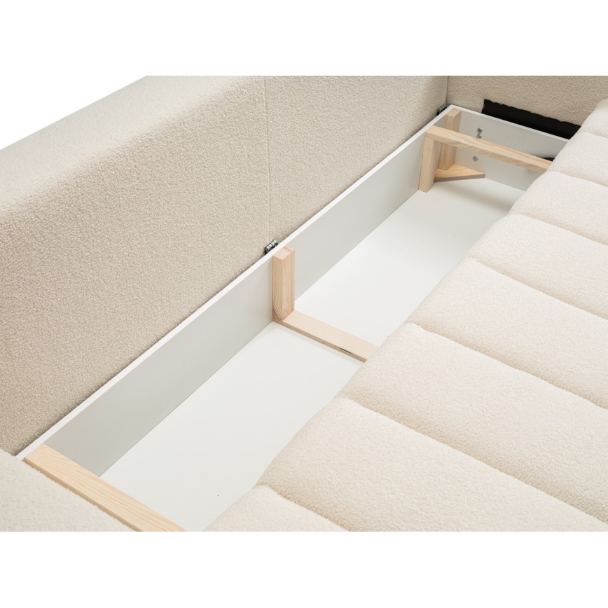 Dreisitzer-Klappsofa DESIO beige