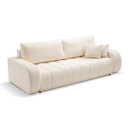 Dreisitzer-Klappsofa DESIO beige