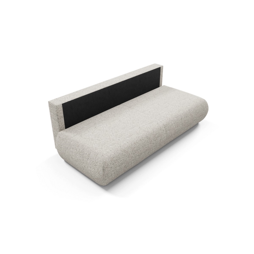 Dreisitzer-Klappsofa mit Stauraum PRATO beige