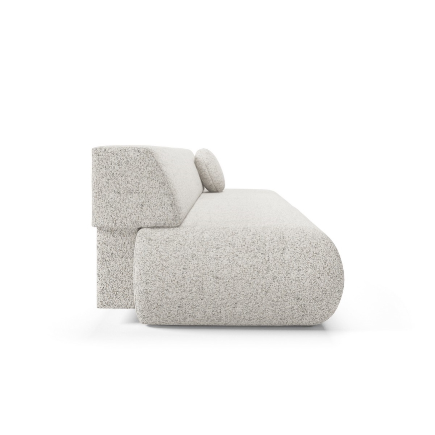 Dreisitzer-Klappsofa mit Stauraum PRATO beige