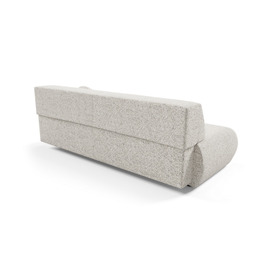 Dreisitzer-Klappsofa mit Stauraum PRATO beige