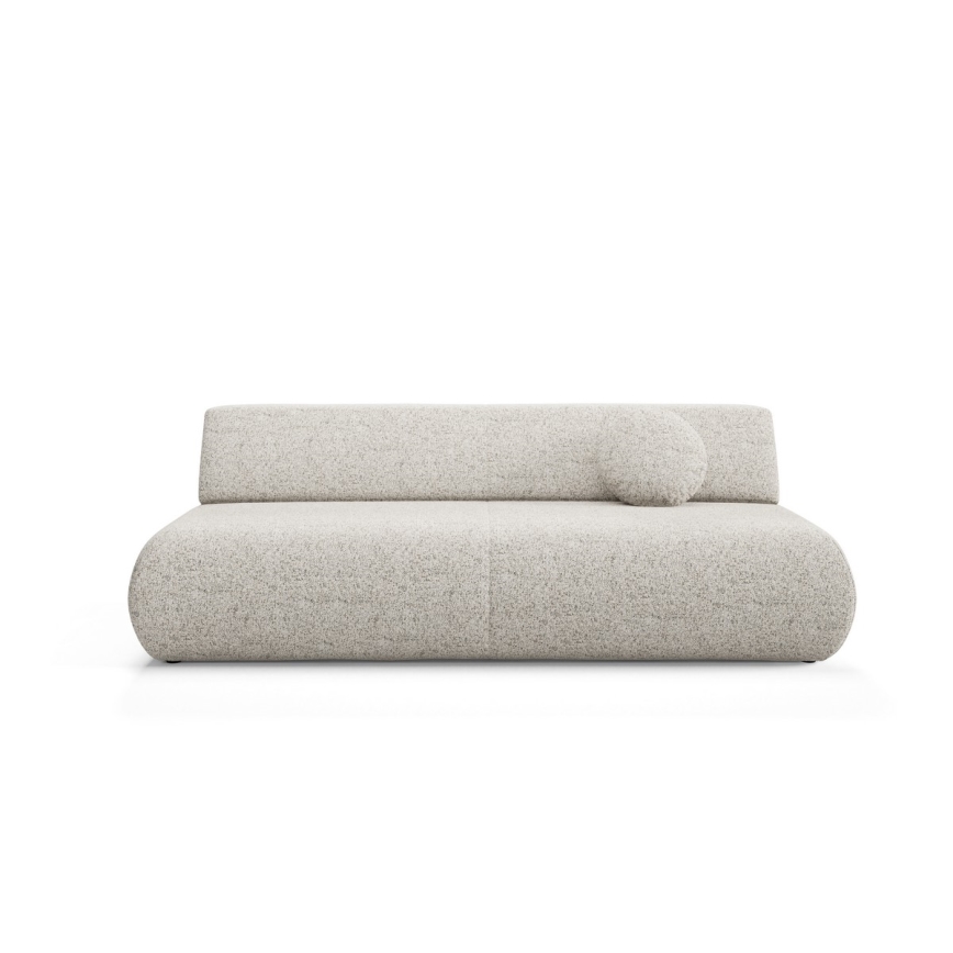 Dreisitzer-Klappsofa mit Stauraum PRATO beige