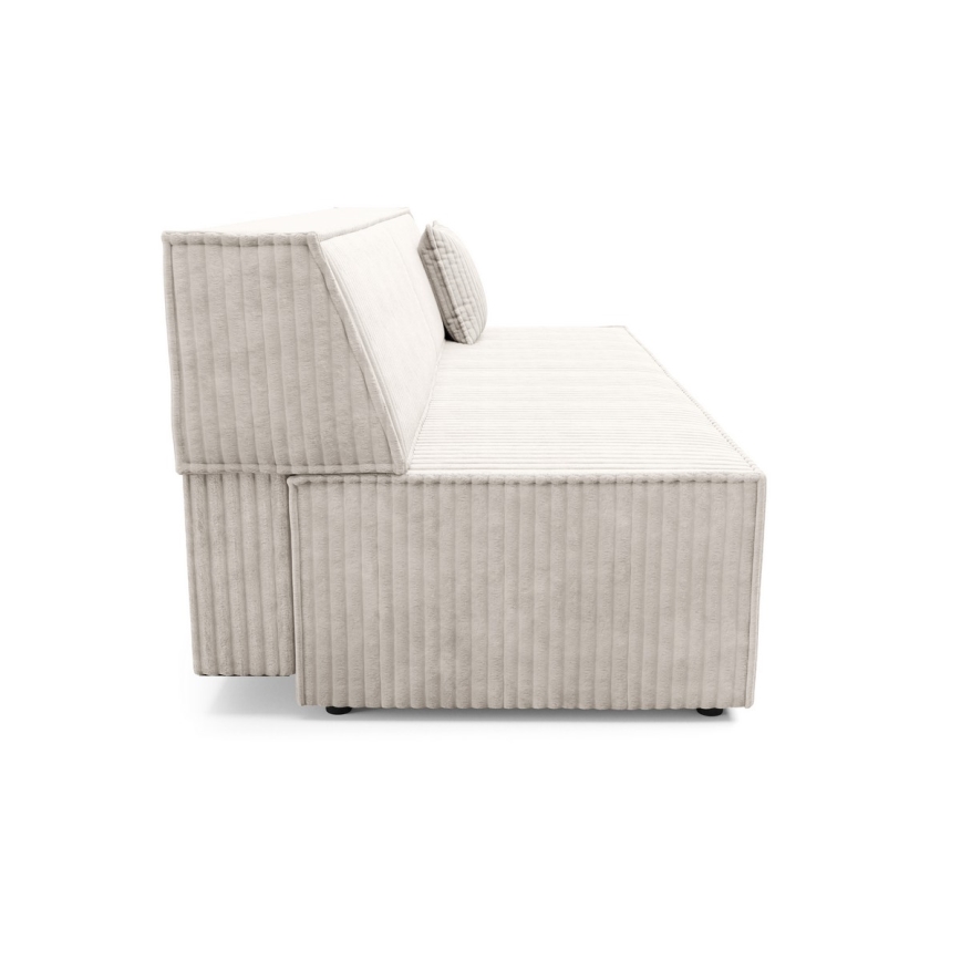 Dreisitzer-Klappsofa mit Stauraum TERAMO beige