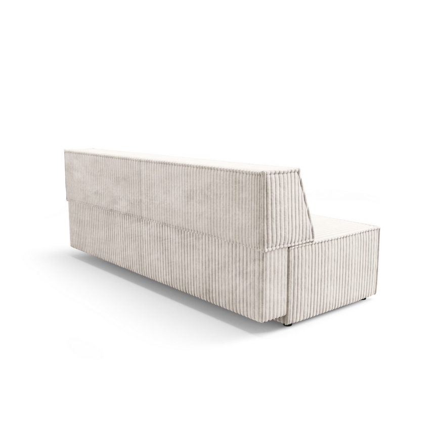 Dreisitzer-Klappsofa mit Stauraum TERAMO beige