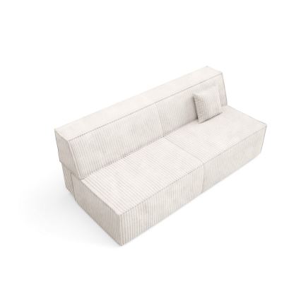 Dreisitzer-Klappsofa mit Stauraum TERAMO beige