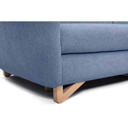 Dreisitzer-Sofa AVESTA blau