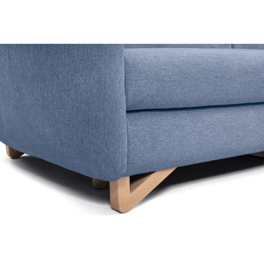 Dreisitzer-Sofa AVESTA blau