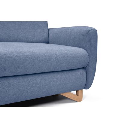 Dreisitzer-Sofa AVESTA blau