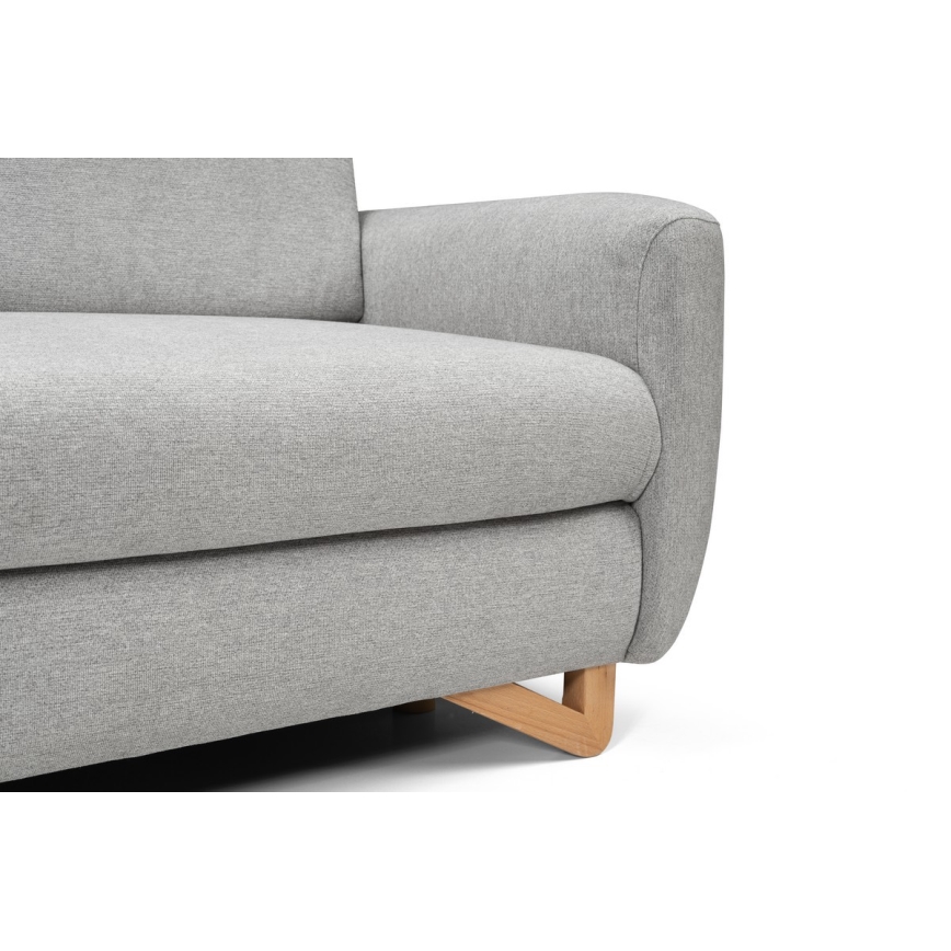 Dreisitzer-Sofa AVESTA grau