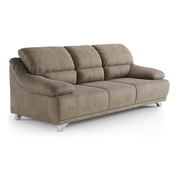 Dreisitzer-Sofa RIMINI braun