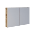 Dřevojas - Spiegelschrank NEXI 100x68 cm Eiche