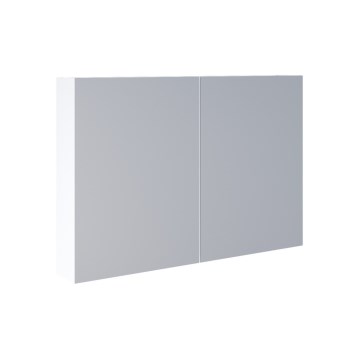 Dřevojas - Spiegelschrank NEXI 100x68 cm weiß