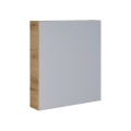 Dřevojas - Spiegelschrank NEXI 60x68 cm Eiche