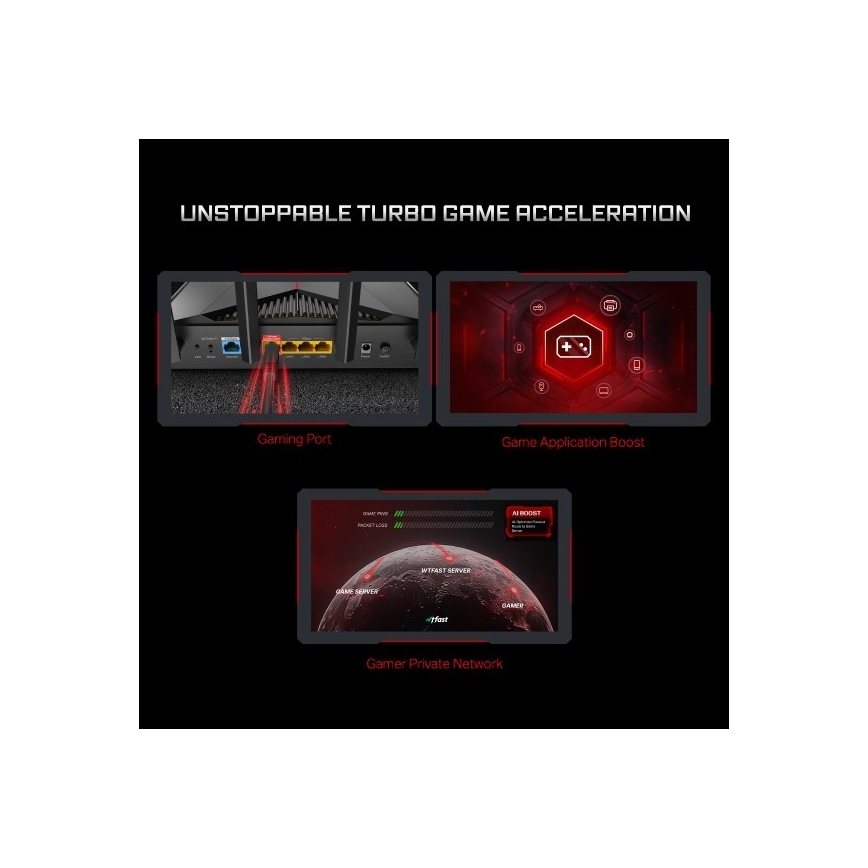 Dual-Band Wi-Fi 7 Gaming-Router