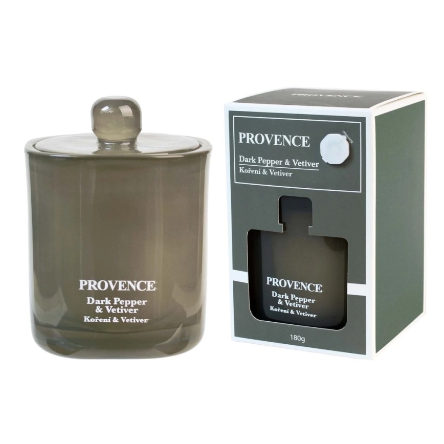 Duftkerze DARK PEPPER VETIVER 180 g 25 Std.