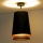 Duolla - Aufbauleuchte BELL SHINY 1xE27/15W/230V d 25 cm schwarz/kupfern