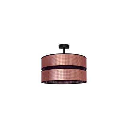 Duolla - Aufbauleuchte COPPER SHINY 1xE27/15W/230V d 40 cm kupfern/schwarz