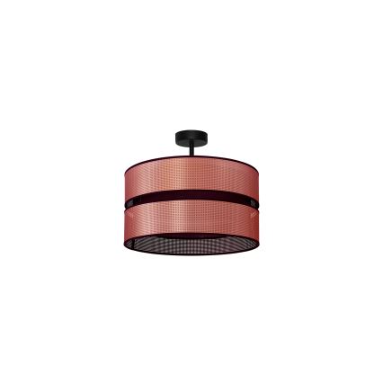 Duolla - Aufbauleuchte COPPER SHINY 1xE27/15W/230V d 40 cm kupfern/schwarz