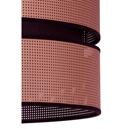 Duolla - Aufbauleuchte COPPER SHINY 1xE27/15W/230V d 40 cm kupfern/schwarz