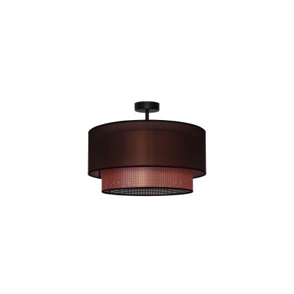 Duolla - Aufbauleuchte COPPER SHINY 1xE27/15W/230V d 45 cm braun/kupfern