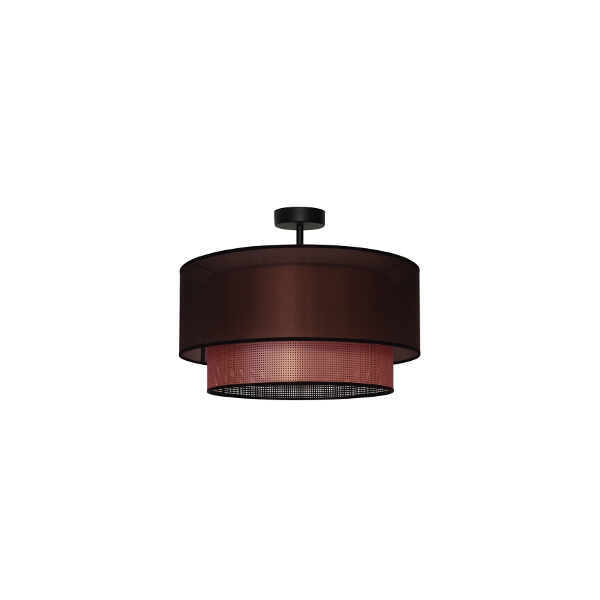Duolla - Aufbauleuchte COPPER SHINY 1xE27/15W/230V d 45 cm braun/kupfern