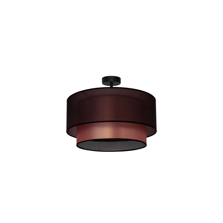 Duolla - Aufbauleuchte COPPER SHINY 1xE27/15W/230V d 45 cm braun/kupfern