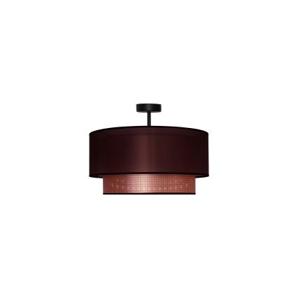 Duolla - Aufbauleuchte COPPER SHINY 1xE27/15W/230V d 45 cm braun/kupfern