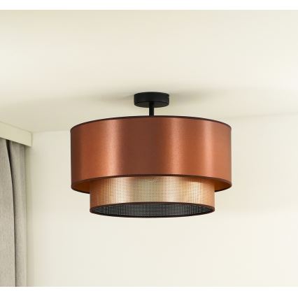 Duolla - Aufbauleuchte COPPER SHINY 1xE27/15W/230V d 45 cm kupfern