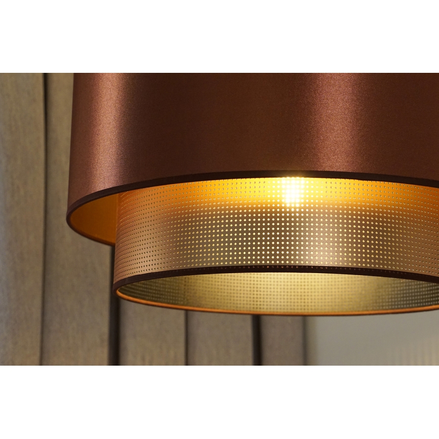 Duolla - Aufbauleuchte COPPER SHINY 1xE27/15W/230V d 45 cm kupfern