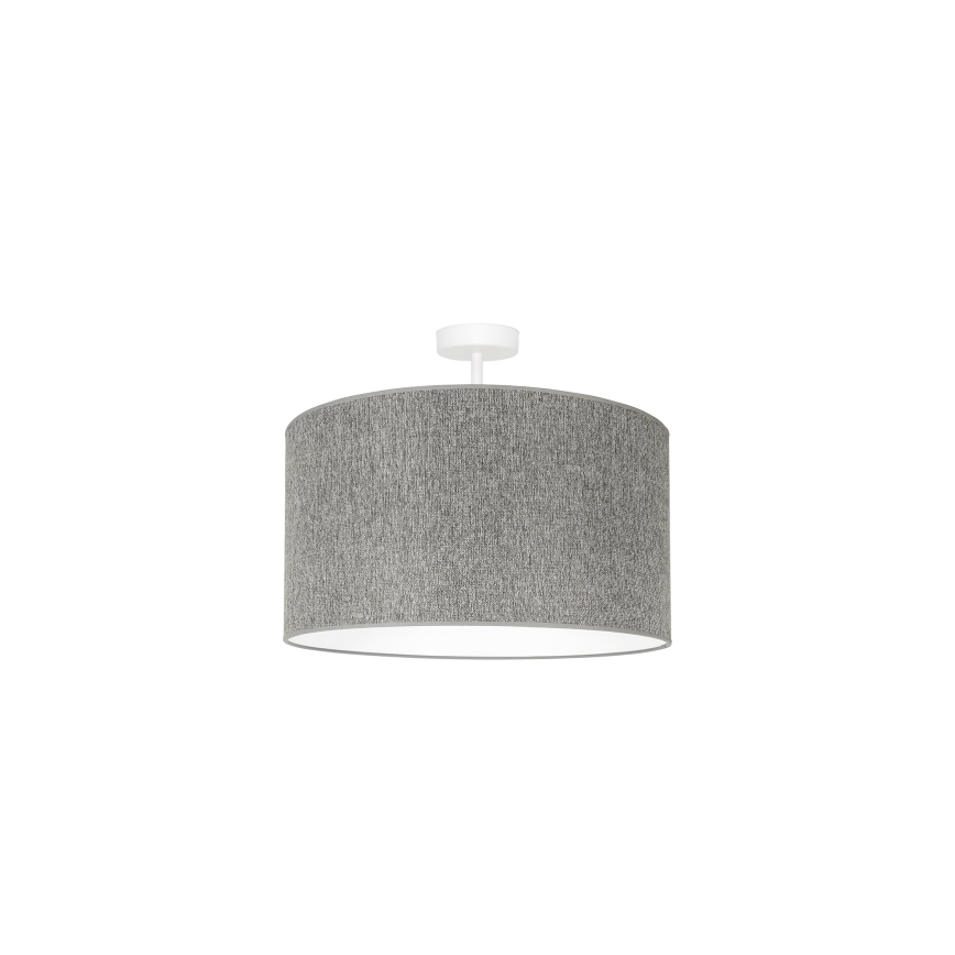 Duolla - Aufbauleuchte ROLLER ECO RECYCLING 1xE27/15W/230V d 45 cm grau