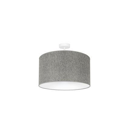 Duolla - Aufbauleuchte ROLLER ECO RECYCLING 1xE27/15W/230V d 45 cm grau