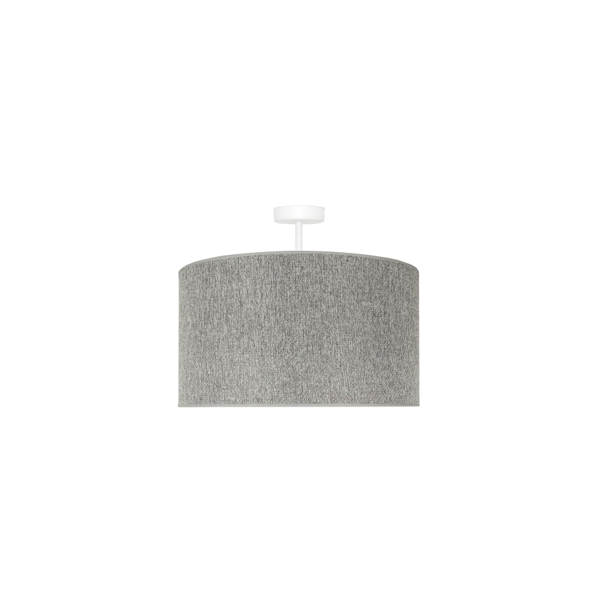 Duolla - Aufbauleuchte ROLLER ECO RECYCLING 1xE27/15W/230V d 45 cm grau