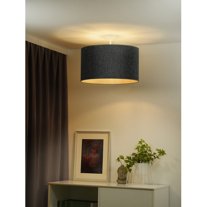 Duolla - Aufbauleuchte ROLLER ECO RECYCLING 1xE27/15W/230V d 45 cm grün