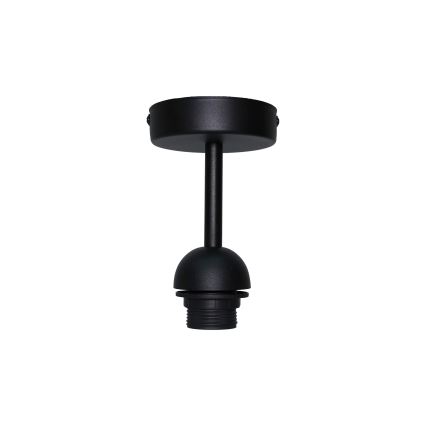 Duolla - Aufbauleuchte ROLLER RATTAN 1xE27/15W/230V d 45 cm beige/schwarz
