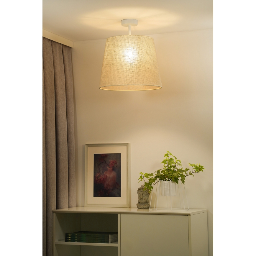 Duolla - Aufbauleuchte YUTE 1xE27/15W/230V d 38 cm grau
