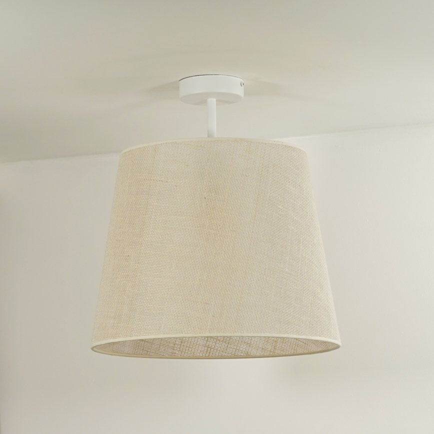 Duolla - Aufbauleuchte YUTE 1xE27/15W/230V d 38 cm grau