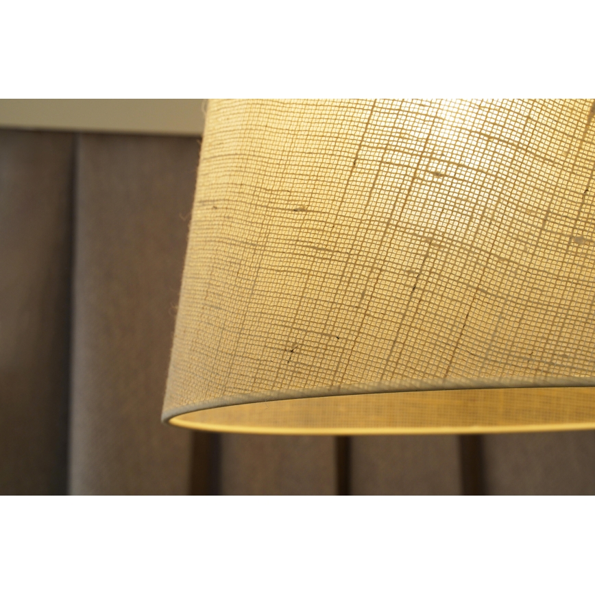 Duolla - Aufbauleuchte YUTE 1xE27/15W/230V d 38 cm grau