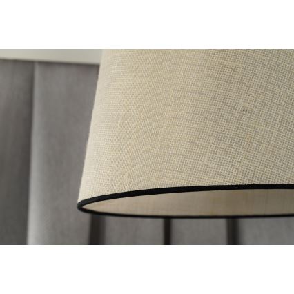 Duolla - Aufbauleuchte YUTE 1xE27/15W/230V d 38 cm grau/schwarz