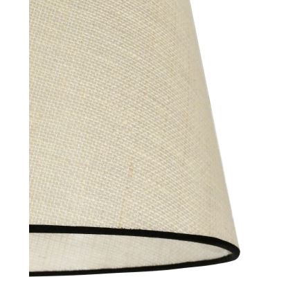 Duolla - Aufbauleuchte YUTE 1xE27/15W/230V d 38 cm grau/schwarz