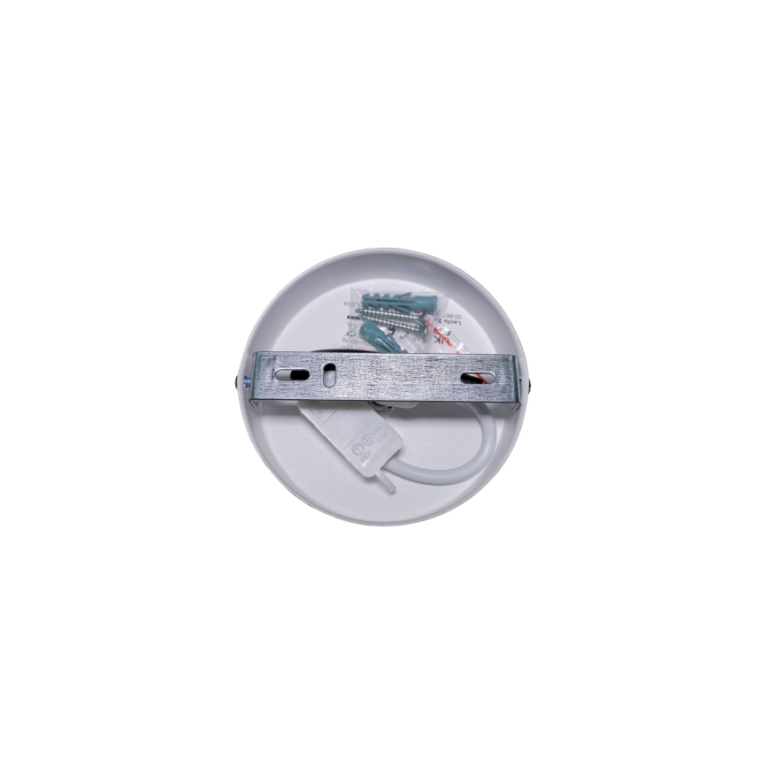 Duolla - Aufbauleuchte YUTE AVIGNON 1xE27/15W/230V d 60 cm cremefarben/beige