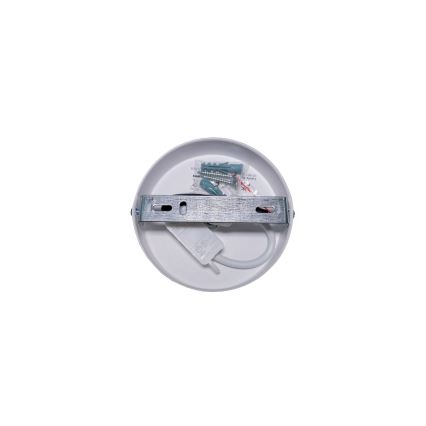Duolla - Aufbauleuchte YUTE AVIGNON 1xE27/15W/230V d 60 cm grau/braun