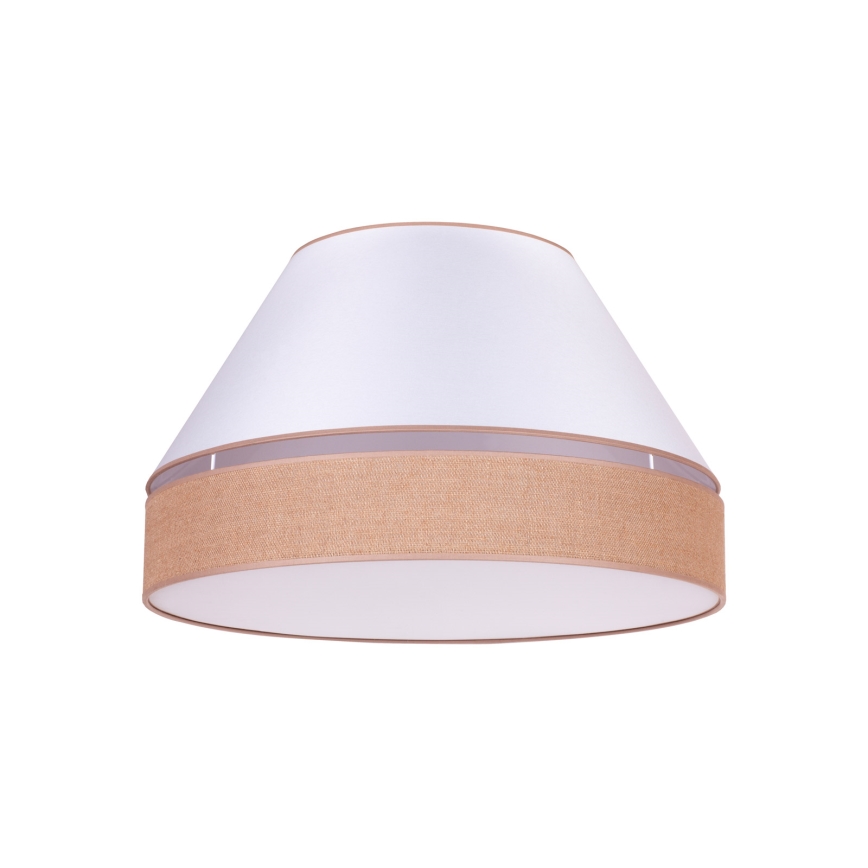 Duolla - Deckenleuchte AVIGNON 3xE27/15W/230V d 60 cm weiß/braun