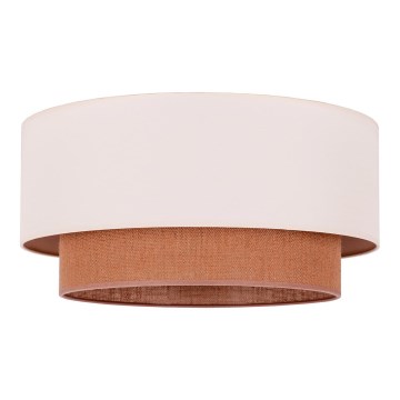 Duolla - Deckenleuchte BOHO 3xE27/15W/230V Ø 60 cm beige/braun