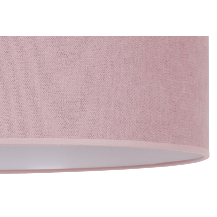 Duolla - Deckenleuchte BRISTOL 1xE27/15W/230V Ø 45 cm rosa/weiß